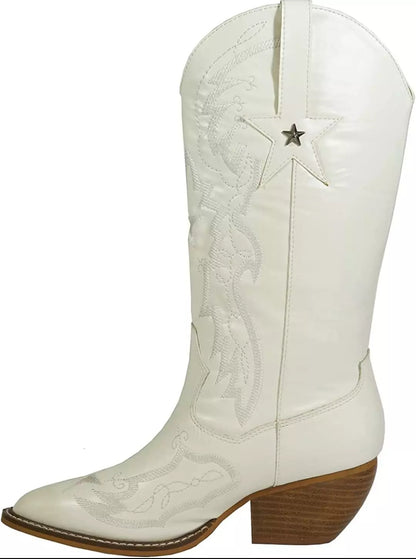 Cowgirl White boots