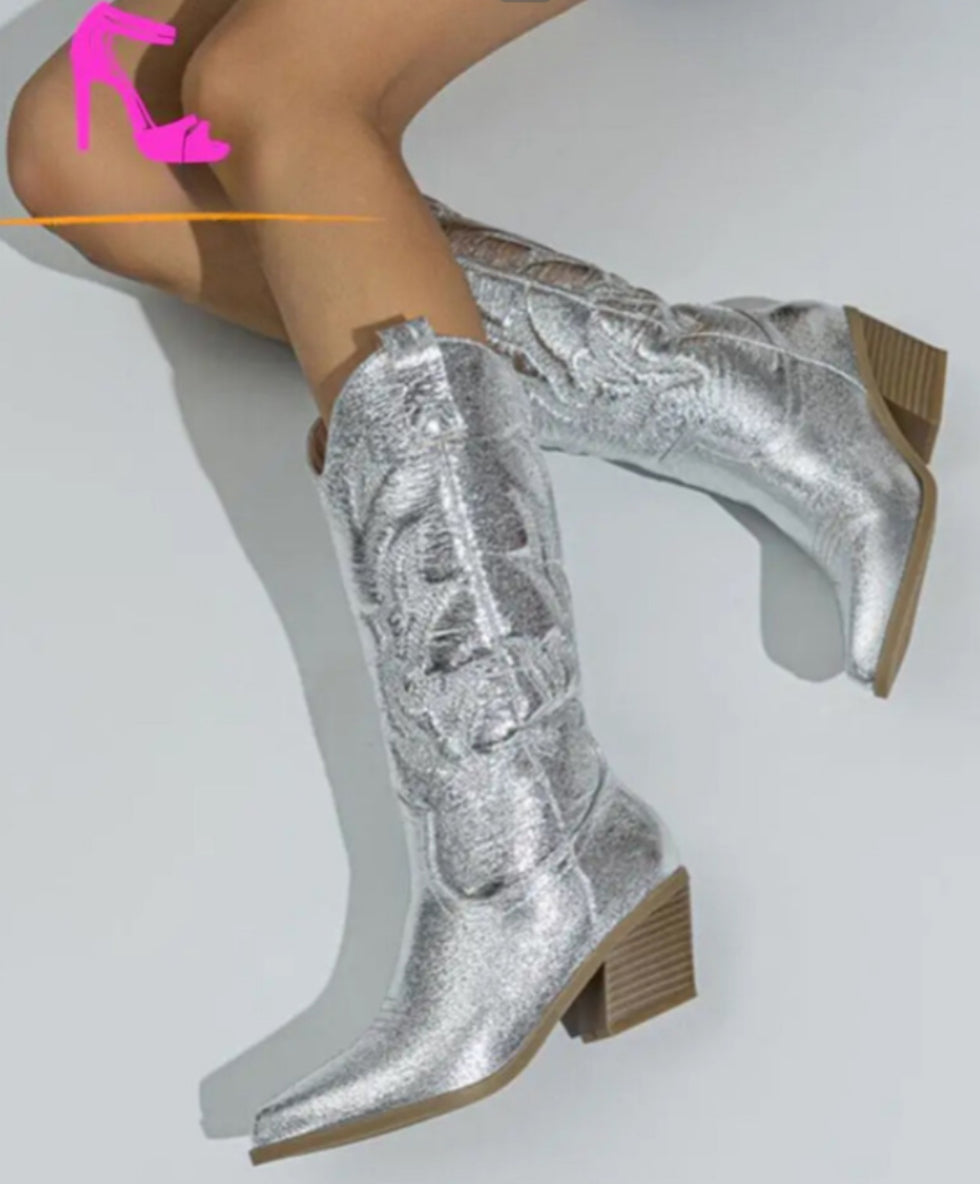 Botas Vaqueras Silver