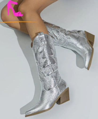 Botas Vaqueras Silver